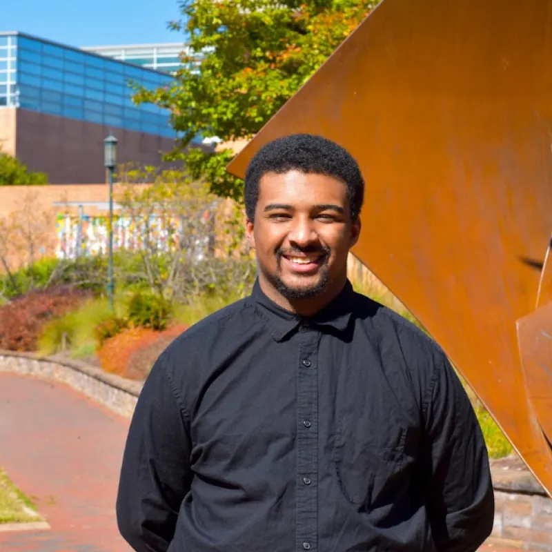 Headshot of TSI Student Coordinator - Malachi