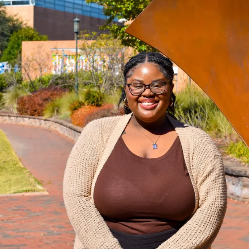 Headshot of TSI Student Coordinator - Shania