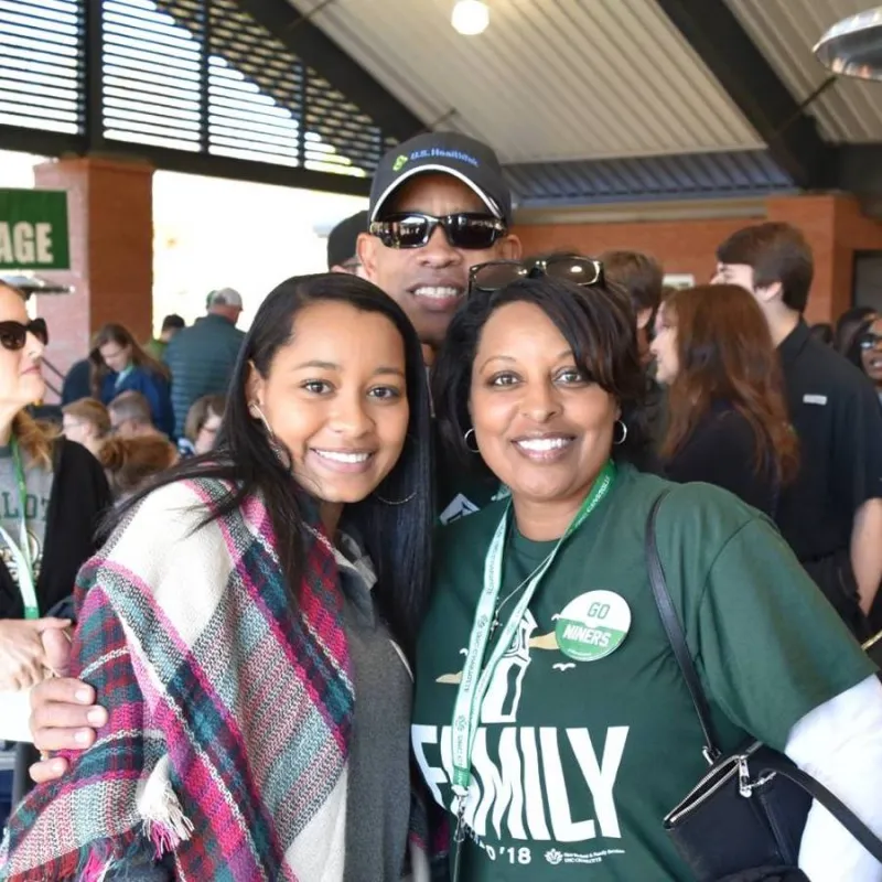 Excited Niner family